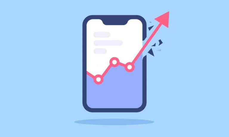 Representación de aumentar las conversiones vía mobile