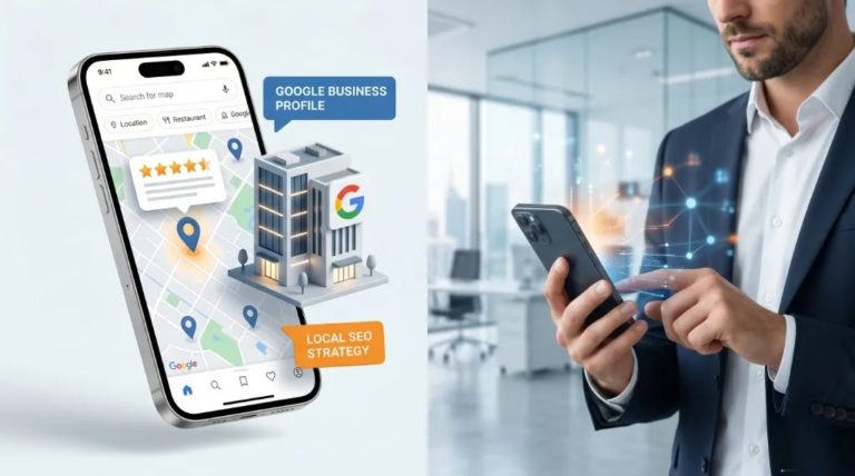 imagen que muestra que es google business profile